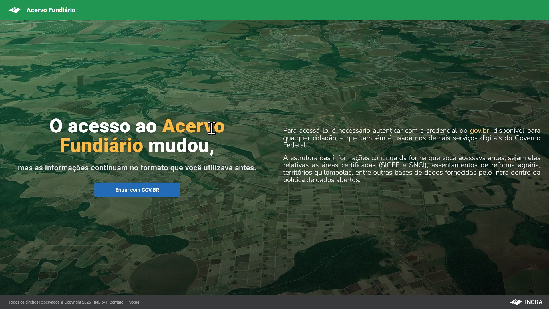Acervo Fundiário